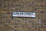 curlew street sign